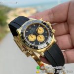 N Factory Rolex Daytona 7750/4310/4131 Movement 40mm 904L steel Luminous Black Face Men Watch
